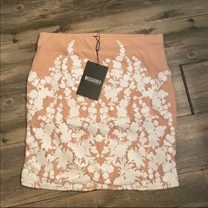 {Missguided} Nude Mini Skirt